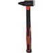 Fitter's hammer, fibreglass handle, French shape, 400 g - Sledgehammer - 1