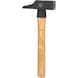 Carpenter's hammer, hickory handle, French shape, 500 g - Other hammers - 1