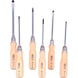 ERGOTORQUE WOOD screwdriver set, 6-piece - ERGOTORQUE WOOD Screwdriver Set - 1
