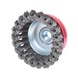 KS TOOLS Steel wire cup brush 0.5 mm, D: 90 mm - Wire brush - 1