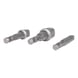 1/4 inch square adapter set, 3-piece - Socket wrench (set) - 1