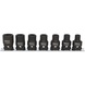 1/2 inch TX E power socket set, 7-piece, E10-E24 - KS TOOLS 1/2 inch Torx E power socket - 1