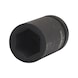1 inch hex power socket, long, 32 mm - 1-inch hex power socket - 1