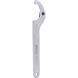 Hook wrench with nose, 35–50 mm - Articulated hook spanner Nose - 1