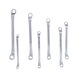 KS TOOLS CHROMEplus double ring spanner set, 7-piece - Double ring spanner set - 1