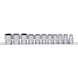 3/8 inch 12-point socket set, 11-piece - Socket wrench (set) - 1