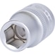 1/2 inch hex socket, 12 mm - 1/2 inch hex socket - 1