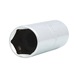 1/2 inch CHROMEplus spark plug socket, 16 mm - 1/2 inch spark plug socket - 1