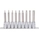 1/2 inch CHROMEplus TX socket bit set, long, 9-piece T20-T60 - CHROMEplus socket wrench (set) - 1