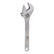 STAINLESS STEEL Adjustable roll spanner, 12 inches - STAINLESS STEEL adjustable roll-eye wrench - 1