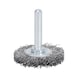 Stainless steel wire brush disc 0.3 mm, D: 38 mm - Brushes - 1