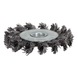 Stainless steel wire round brush 0.5 mm, D: 100 mm - Wire brush - 1