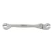 CHROMEplus double ring spanner with joint, 22 mm, open - CHROMEplus double ring spanner - 1