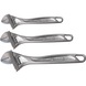 Adjustable spanner set, 3-piece - Rolling spanner set - 1