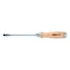ERGOTORQUE WOODmax impact slotted screwdriver, 8.0 mm on hanger - ERGOTORQUE WOODmax impact slotted screwdriver - 2
