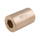 BRONZEplus socket 1 inch hexagonal 2.15/16 inch - 1 inch BRONZEplus socket - 1