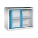 C+P Schiebetürenschrank Acurado-2000, H1000B1200T600 mm, Nr. 2066-055|S10005 - Werkstattschrank - 2