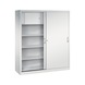 C+P Acurado-2000 sliding-door wardrobe, H1950B1600D500 mm, No. 2150-100|S10003 - Workshop cabinet - 2