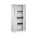 C+P Omnispace roller shutter cabinet, H1660B800T420 mm, light gray No. 3211-00|S10046 - Workshop cabinet - 2