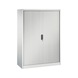 C+P Omnispace roller shutter cabinet, H1660B1200T420 mm, light gray No. 3213-00|S10048 - Workshop cabinet - 1