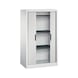 C+P Tambour door cabinet Omnispace, H1345B800D420 mm, light gray No. 3221-00|S10033 - Workshop cabinet - 2
