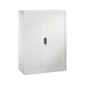 C+P Tambour door cabinet Omnispace, H1345B1000D420 mm, light gray No. 3222-00|S10027 - Workshop cabinet - 1