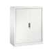 C+P Tambour door cupboard Omnispace, H1230B1000D420 mm, white No. 3232-00|S10184 - Workshop cabinet - 1