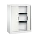 C+P Tambour door cupboard Omnispace, H1230B1000D420 mm, white No. 3232-00|S10184 - Workshop cabinet - 2