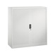 C+P Tambour door cabinet Omnispace, H1230B1200D420 mm, light gray No. 3233-00|S10106 - Workshop cabinet - 1