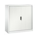 C+P Tambour door cabinet Omnispace, H1230B1200D420 mm, white No. 3233-00|S10216 - Workshop cabinet - 1