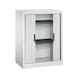C+P Tambour door cabinet Omnispace, H1030B800D420 mm, light gray No. 3241-00|S10060 - Workshop cabinet - 2