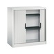 C+P Tambour door cabinet Omnispace, H1030B1000D420 mm, light gray No. 3242-00|S10081 - Workshop cabinet - 2
