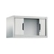 C+P Tambour door cabinet Omnispace, H450B800D420 mm, light gray No. 3261-00|S10020 - Workshop cabinet - 2