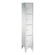 C+P Evolo locker cabinet, 4 compartments, H1850B320D500 mm, No. 48010-104|S10000 - Clothes locker (workshop) - 1