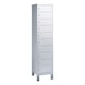 C+P locker cabinet Evolo, 10 compartments, H1850B420D500 mm, No. 48010-1210|S10003 - Clothes locker (workshop) - 1