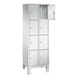C+P Evolo locker cabinet, 8 compartments, H1850B610D500 mm, No. 48010-204|S10001 - Clothes locker (workshop) - 2
