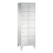 C+P Schließfachschrank Evolo, 10 Fächer, H1850B610T500 mm, Nr. 48010-205|S10007 - Kleiderspind (Werkstatt) - 1