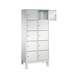 C+P Schließfachschrank Evolo, 10 Fächer, H1850B810T500 mm, Nr. 48010-225|S10005 - Kleiderspind (Werkstatt) - 2