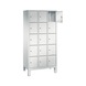 C+P locker cabinet Evolo 15 compartments H1850B900D500 mm No 48010-305|S10007 - Clothes locker (workshop) - 2