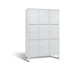 C+P locker cabinet Evolo 9 compartments H1850B1200D500 mm No 48010-323|S10002 - Clothes locker (workshop) - 1