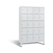 C+P locker cabinet Evolo, 20 compartments, H1850B1190D500 mm, No. 48010-405|S10005 - Clothes locker (workshop) - 1