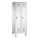 C+P School locker Evolo, 2 compartments, H1650B610D500 mm, No. 480106-20|S10012 - Clothes locker (workshop) - 1