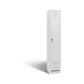 C+P Locker Evolo 1 compartment H1800B320D500 mm light gray No 48020-10|S10001 - Clothes locker (workshop) - 1