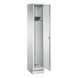 C+P Locker Evolo 1 compartment H1800B320D500 mm light gray No 48020-10|S10001 - Clothes locker (workshop) - 2