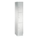 C+P locker cabinet Evolo, 3 compartments, H1800B320D500 mm, No. 48020-103|S10005 - Clothes locker (workshop) - 1