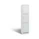 C+P Evolo locker cabinet, 3 compartments, H1800B420D500 mm, No. 48020-123|S10002 - Clothes locker (workshop) - 1