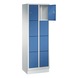 C+P Evolo locker cabinet, 8 compartments, H1800B610D500 mm, No. 48020-204|S10000 - Clothes locker (workshop) - 2