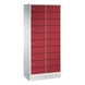 C+P Evolo locker cabinet, 20 compartments, H1800B810D500 mm, No. 48020-2210|S10152 - Clothes locker (workshop) - 1