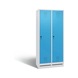 C+P Locker Evolo, 2 compartments, H1800B810D500 mm, No. 48020-22B|S10003 - Clothes locker (workshop) - 1