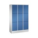 C+P locker cabinet Evolo 9 compartments H1800B1200D500 mm No 48020-323|S10000 - Clothes locker (workshop) - 1